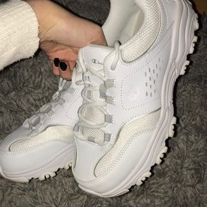 White champion sneakers